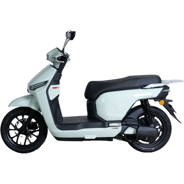 Електроскутер Tailg «T-80» GR-709, двигун 2500W, акумулятор 72V 38Ah графеновий, м'ятний, колеса 14" + 1 ящик. акум фото westvelo.com