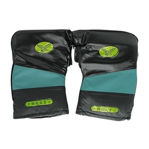 Рукавиці на кермо. зимові, бірюзова вставка (EAGLE)