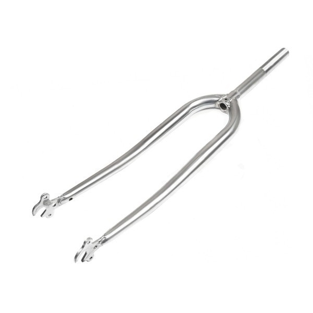 Вилка 28 сталева Ø25.4mm L-230mm р.з L-100mm сіра фото westvelo.com