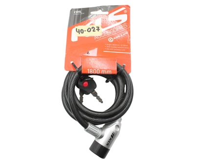 Замок на ключ KLS Coil (KL-051) Ø-10mm L-1800mm