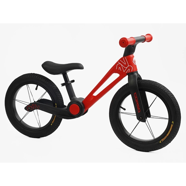 Велобіг 14 Corso надувні колеса, нейлонова складна рама NL-60320 червоний фото westvelo.com