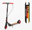 Самокат дитячий 2-х колісний, PU Best Scooter «RIO» R-80960 червоний, Ø145mm, передній амортизатор, AL гальмо фото westvelo.com