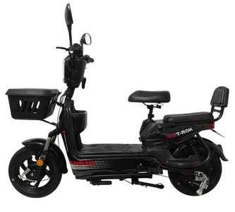 Електроскутер Corso «T-ROK32» TR-010540, двигун 500W, акумулятор 48V/20Ah свинцево-кислотний, чорний, колеса 14"