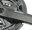 Система шатунів мтв мала PROWHEEL, ТА-CN68.AL чорна (24/34/42Т) L-170мм. (порош. фабр.) фото westvelo.com