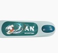 Самокат дитячий 3-х колісний Skyper RS-46204 бірюзовий, колеса PU Ø125mm/40mm зі світлом, музика та підсвічування платформи, кермо складне