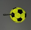 Світловідбиваючий брелок "Футбольний м'яч" з карабіном фото westvelo.com