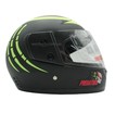 Мото шолом, закритий (XS) F2 "PREDA TORS" чорно-салатовий матовий (825-4) фото westvelo.com