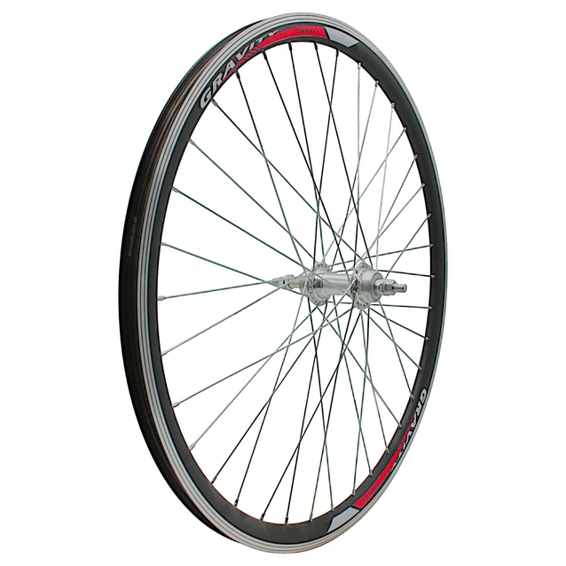 Колесо 27,5 зад, обід 2-ний чорний, втулка AL на віночках, диск різьба фото westvelo.com