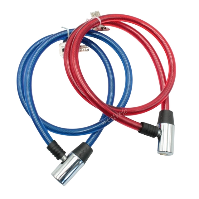 Замок метал на ключ Є на 1,0mm (різні кольори) фото westvelo.com