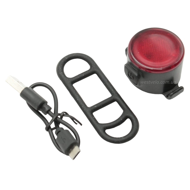 Мигалка usb зад. ZH-068 суцільне кільце фото westvelo.com