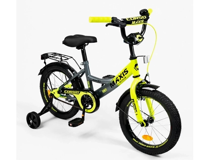 Дитячий велосипед 16 ST Corso «MAXIS» MX-40771 сіро-жовтий