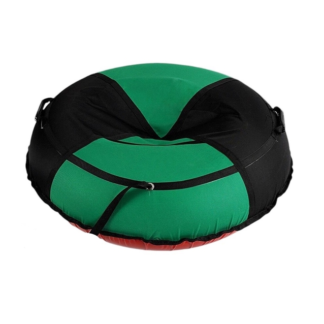 Тюбінг Ø 1.2 м. чорно-зелений №7 фото westvelo.com