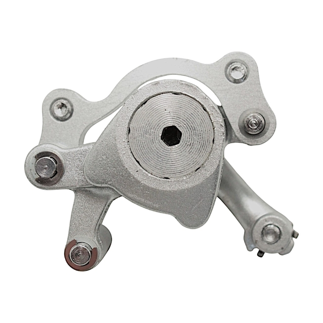 Супорт гальмівний дисковий SHUNFENG (F160/R140) нікель фото westvelo.com