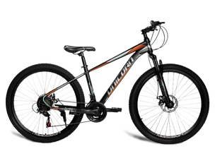 Велосипед 27,5 ST Unicorn «Fox» 18", сіро-помаранчевий (хром-молібден.)