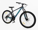 Велосипед 29 AL Corso «KORD» KR-11278 алюміній 17", (к-т SHIMANO) чорно-синій