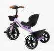 Дитячий велосипед 3-х колісний EVA (піна) Best Trike колеса 10-8, BS-28-474 фіолетовий, сталева рама, озвучування фото westvelo.com
