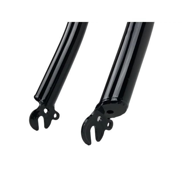 Вилка 14 сталева шток L-123mm р.з L-42mm чорна фото westvelo.com