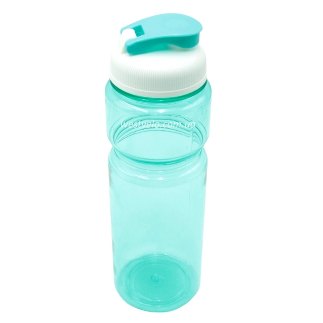 Фляга 650 ml харч.пластик, бірюзова фото westvelo.com