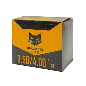 Камера "8" 3.50/4.00-8 BLACK CAT (TR-87) кривий ніпель