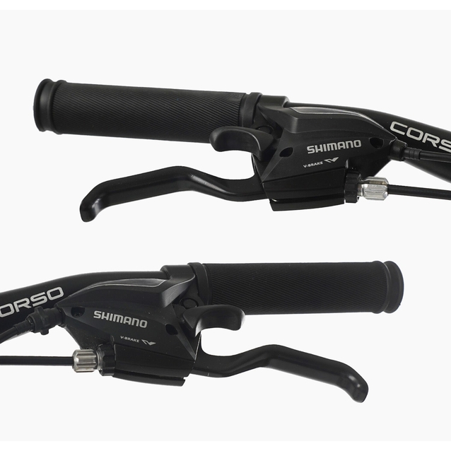 Велосипед 24 AL Corso «KORD» KD-74012 алюміній 11", (к-т SHIMANO) червоно-жовтий