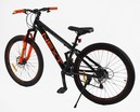 Велосипед 26 AL Corso «NEXT» NX-26700 алюміній 13", (к-т SHIMANO) чорно-помаранчевий фото westvelo.com