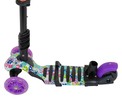 Самокат 5в1 Best Scooter 68995, колеса PU 120х90mm зі світлом, фіолетовий