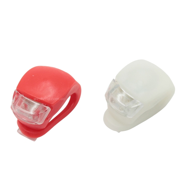 Мигалка силікон №008 2шт. на батарейці 267 фото westvelo.com