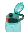 Фляга 1600 ml харч.пластик, KEEPTO EXERCISE, (для тренувань) з трубкою, бірюзова фото westvelo.com