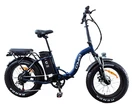 Електрофетбайк 20 AL Corso «COMBO» CM-60432 алюміній складний, двигун 750W, акумулятор 48V 20Ah літієвий, (к-т SHIMANO) синій + провід фото westvelo.com