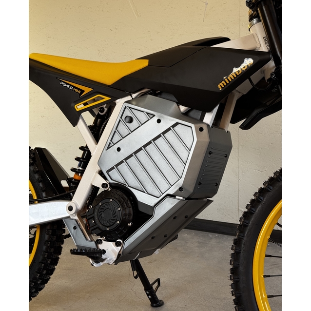 Електродіртбайк Corso STORM «MIMBOB» E-3000 Rally SM двигун 2999W, акумулятор 72V 27Ah літієвий, чорно-жовтий, колеса 19/17" фото westvelo.com