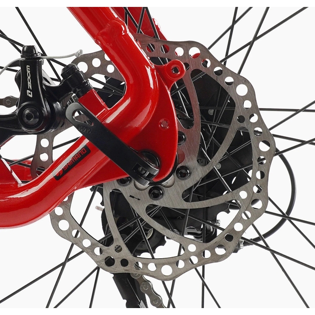 Велосипед 29 AL Corso «X-POWER» PW-80198 алюміній 21", (к-т SHIMANO) чорно-червоний фото westvelo.com