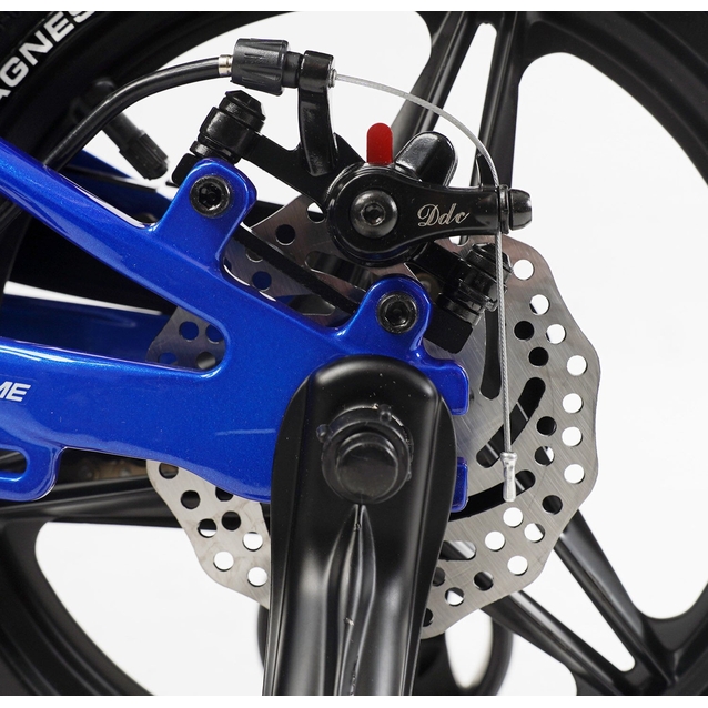 Дитячий велосипед 14 MG Corso «STREAM» SM-70411, магнієва рама, синій фото westvelo.com