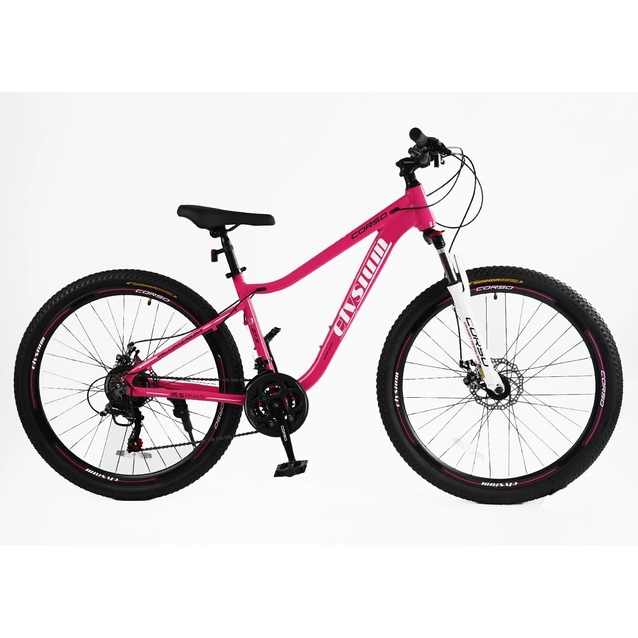 Велосипед 27.5 AL Corso «ELYSIUM» LS-27507 алюміній 15.5", (к-т SHIMANO) рожевий фото westvelo.com