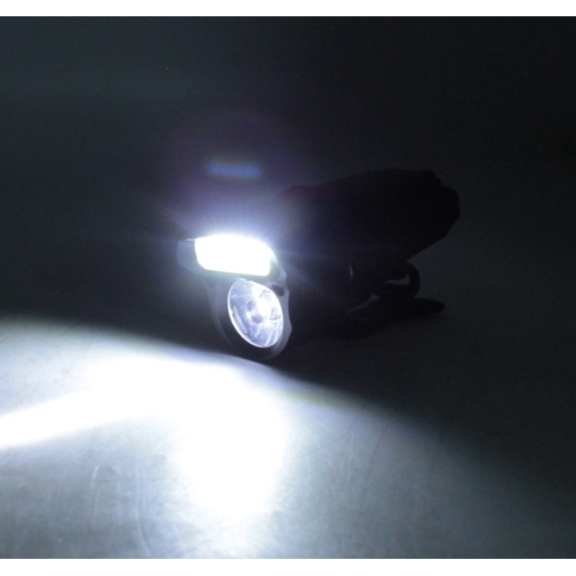 Фара usb BG-C20 LED, подвійна чорна фото westvelo.com