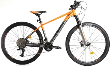 Велосипед 29 AL Crosser «MT-036» алюміній 17", (21 Shimano+hydraulic) чорно-помаранчевий