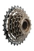Зірка задня різьбова 6-рик SUNRUN M628 чорно-коричнева (14-28T) фото westvelo.com