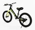 Велобіг 16 Corso надувні колеса, сталева рама «MAXIS» MX-71065 чорно-салатовий фото westvelo.com