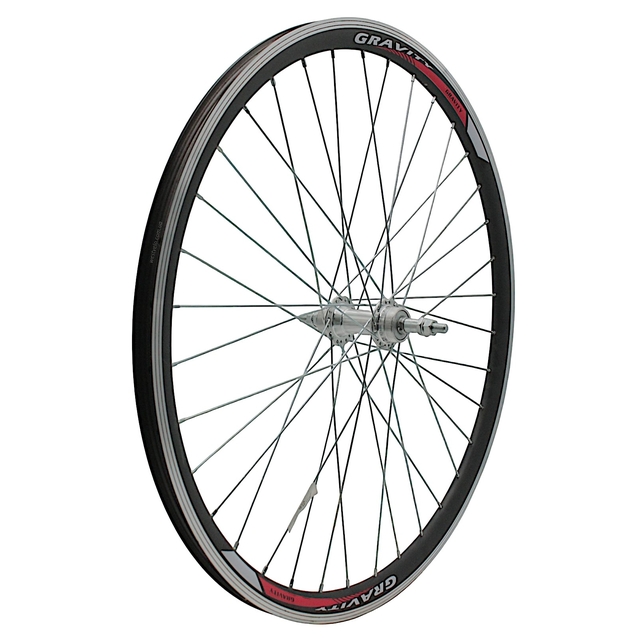 Колесо 27,5 зад, обід 2-ний чорний, втулка AL на віночках, диск різьба фото westvelo.com