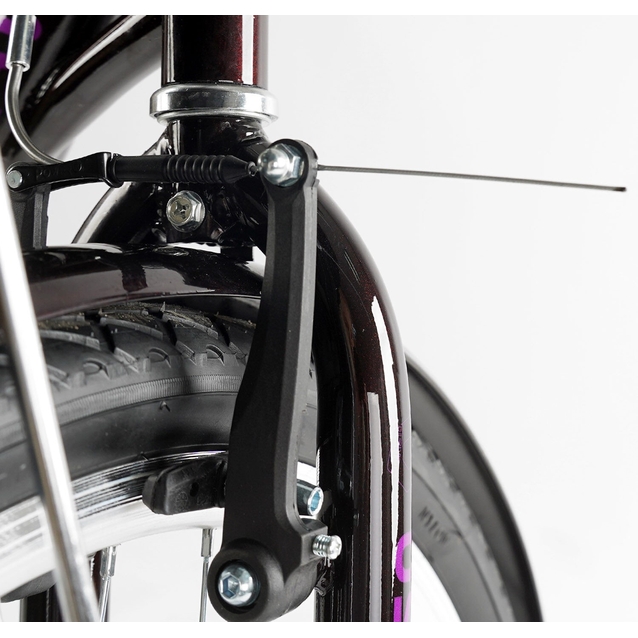 Міський велосипед 26 ST Corso «TRAVEL» TL-26523 сталь 16,5", темно-фіолетовий (+к(чорний)/к/б) фото westvelo.com