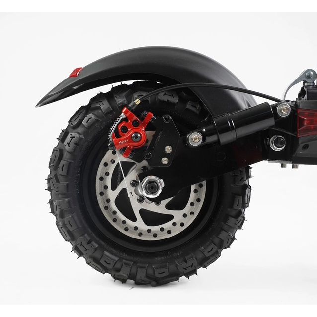 Електросамокат Best Scooter BS-80632 двигун 1200W, акумулятор літієвий 48V18Ah, з сидінням, чорно-червоний фото westvelo.com