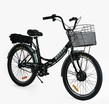 Електровелосипед 24 ST Corso «BREEZE ELECTRIC BIKE» BR-24502 сталь складний, чорний