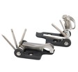 Мультитул ICE TOOLZ (91A4), 6-гранники+вижимка+лопатки+чохол, чорний (22 елементів) (Тайвань) фото westvelo.com