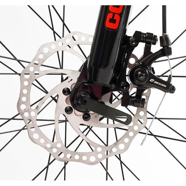 Велосипед 27.5 AL Corso «X-POWER» PW-49580 алюміній 15", (к-т SHIMANO) чорно-червоний фото westvelo.com