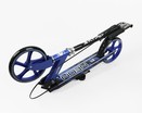 Самокат дитячий 2-х колісний, PU Skyper «NEON» N-43670 синій, Ø200mm, ST, ручне гальмо фото westvelo.com