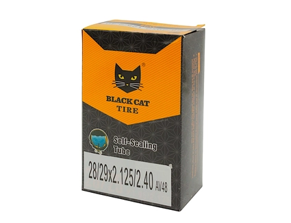 Камера 28-29. довгий ніпель AV 48mm BLACK CAT (2.125/2.40) самоклеюча (з антипрокольним гелем)