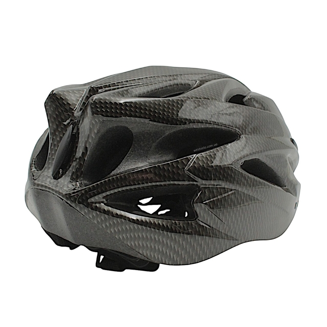 Вело шолом "TK Sport" 074 (56 см) з мигалкою, чорний фото westvelo.com