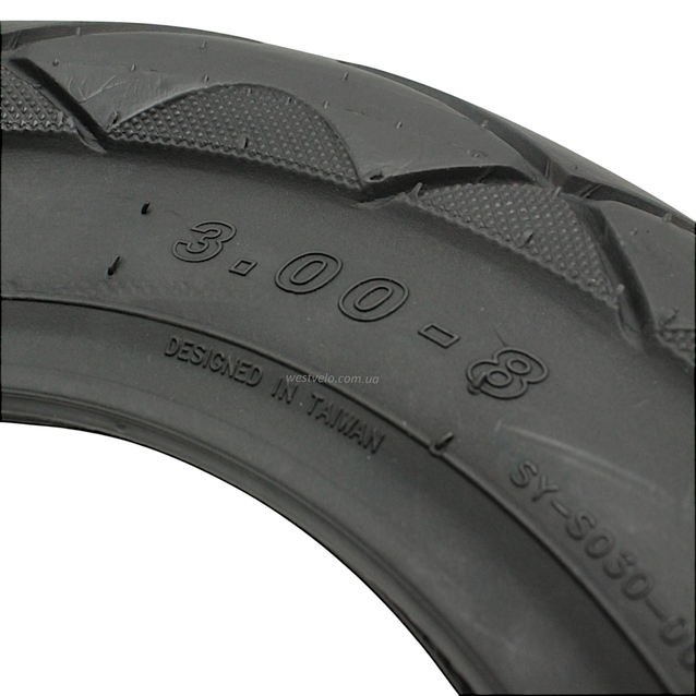 Покришка "08" 3.00-8 (FORZA) SEYOUN NJK (SY- S030) 4PR напів-слік TT фото westvelo.com