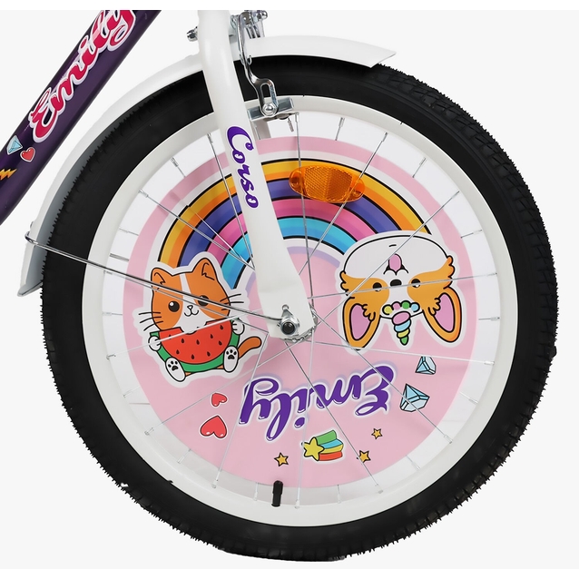 Дитячий велосипед 20 ST Corso «EMILY» ML-99802 фіолетовий фото westvelo.com