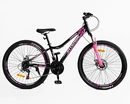 Велосипед 26 ST Corso «INTENSE» NT-26712 сталь 13", (к-т Saiguan) чорно-рожевий фото westvelo.com