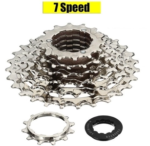 Касета 7 швидкостей нікель китай (DK-701)(12-28T)